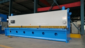 Cizalla Hidráulica CNC de Alta Precisión Totalmente Automática Rbqlty E21S QC11K, Cizalla de Guillotina con Control PLC para Corte de Metal - Product Image 2
