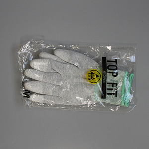 Guantes antiestáticos de alta calidad con revestimiento de Pu, guantes de trabajo cómodos de punto de poliéster - Product Image 5