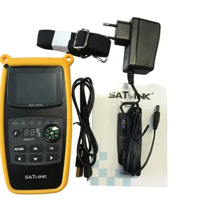 F02329 2019 Satlink спутниковый искатель WS-6933 3,5 ''LCD HD Анализатор спектра спутникового сигнала Finder метр DVB-S/S2