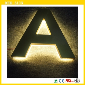 molto luminoso 3d retroilluminato <span class=keywords><strong>led</strong></span> <span class=keywords><strong>lettere</strong></span> canale per il negozio segno cartellone display - Product Image 5