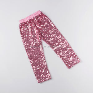 Leggings Neri Eleganti per Bambine, <span class=keywords><strong>Pantaloni</strong></span> in Cotone per Neonati, <span class=keywords><strong>Pantaloni</strong></span> in Maglia con <span class=keywords><strong>Paillettes</strong></span> per Bambini - Product Image 5
