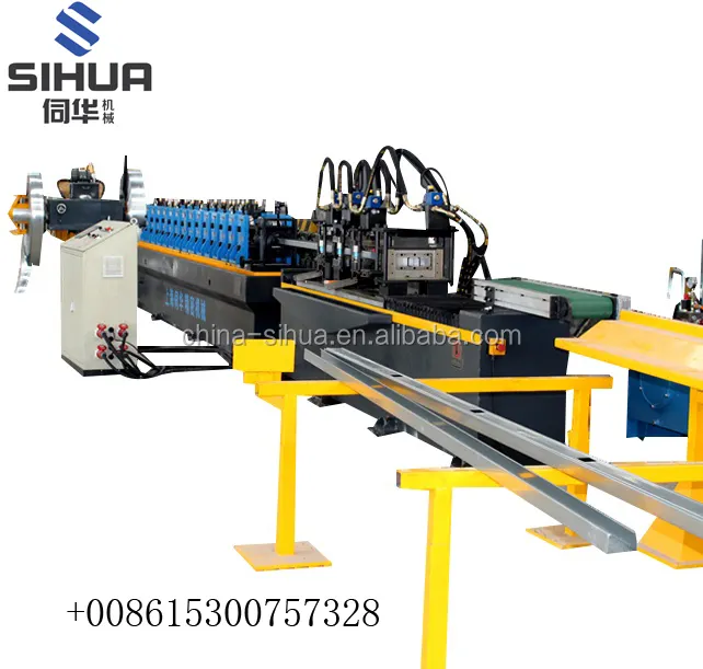 Metal Drywall Stud And Track Profile Roll Forming Machine C Shape And U Shape Purlin Forming Machine