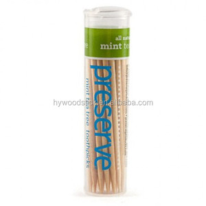 <span class=keywords><strong>Cure</strong></span>-dents, saveur menthe, <span class=keywords><strong>bois</strong></span>, Double pointe, produit Direct, réduction d'usine - Product Image 3