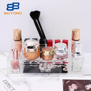 Organizzatore cosmetico acrilico Beauty Makeup Box Storage Organizer <span class=keywords><strong>porta</strong></span> rossetto con cassetto portagioie organizzatore trasparente all'ingrosso - Product Image 1