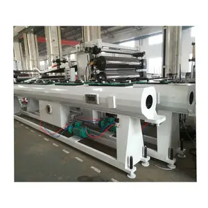 2024 Shanghai Zwaan Enkele Schroef Extruder 75-250Mm Pe Pijp Extruderen Productielijn Industriële Machines