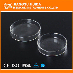 Chine fournisseur HDA Laboratoire 150mm 200mm boîtes de pétri en verre - Product Image 3