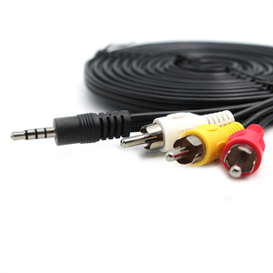 Cable de salida de audio para video <span class=keywords><strong>gay</strong></span>, cable de salida de 3,5mm, rgb, av, oem, fabricante de cables, precio de fábrica - Product Image 1