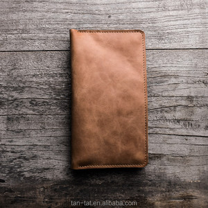 Portefeuille en cuir véritable pour hommes Portefeuille en cuir vieilli - Product Image 6