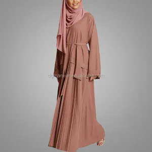 Abaya pour femmes musulmanes, cardigan islamique, vente en gros, bon marché