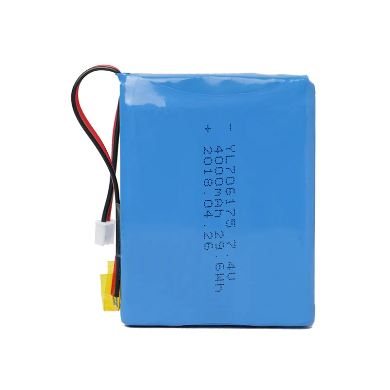 706175 2S1P 29.6Wh 7.4V 4000mAh lithium ion polymer battery