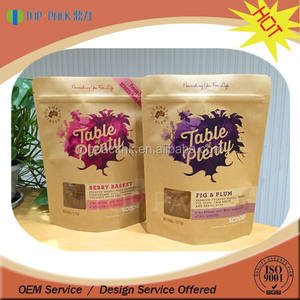 Bolsa con Cierre de Papel Kraft y Aluminio, Diseño Personalizado, Materiales Reciclados, para Envasado de Café, Frutos Secos, Té, Grado Alimenticio - Product Image 6