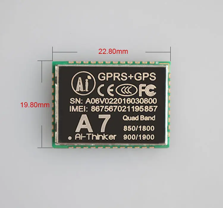 In Voorraad A7 Gsm <span class=keywords><strong>Gprs</strong></span> Module