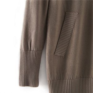 Usine Personnalisée 2019 Amérindienne À Manches Longues Couleur Unie Femme Enceinte Pulls - Product Image 4