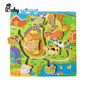 Nouvelle arrivée éducative en bois marbre jeu de <span class=keywords><strong>labyrinthe</strong></span> pour les enfants Z11027H - Product Image 6