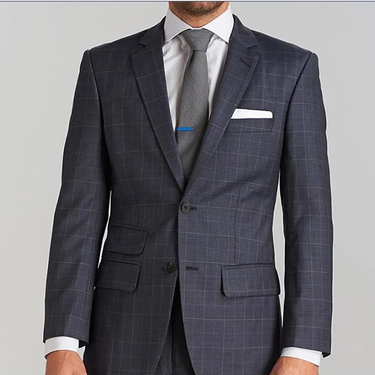Benutzerdefinierte Mode Neuesten Design Mantel Hose Anzug Männer Anzug