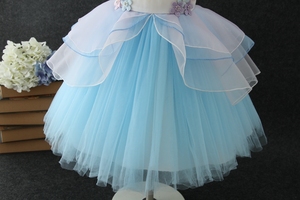 <span class=keywords><strong>Robe</strong></span> de fête <span class=keywords><strong>d</strong></span>'<span class=keywords><strong>anniversaire</strong></span> <span class=keywords><strong>rose</strong></span> à volants pour bébé fille de 6 ans, nouvelle collection - Product Image 4
