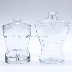 2022独特设计男女体形空玻璃香水瓶