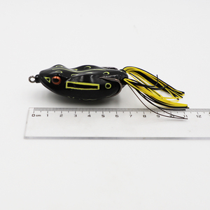 Leurre de surface sans herbe 21g, leurre de surface souple Jump Frog, leurre de surface Snakehead, leurre de surface réaliste, appât pour la <span class=keywords><strong>pêche</strong></span> au black bass - Product Image 3