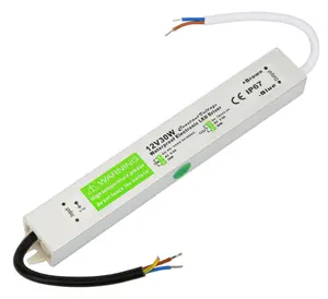 220v IP67 IP66 led driver waterproof dc 12v 24v 30w power supply led for led strip