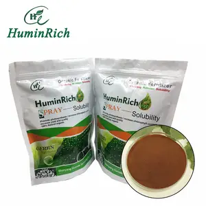 "HuminRich FuPlus" SY300 Mineral and Plant Mix Fulvic Acid Powder 100% Water Solubility For Root Growth