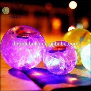 Bán buôn <span class=keywords><strong>LED</strong></span> Bóng Đồ Chơi Tùy Chỉnh Long Lanh Tied Cao Su Căng Thẳng Bóng Bouncy - Product Image 3
