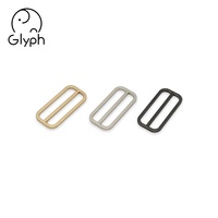 Boucles coulissantes en métal en gros, boucles de sangle pour ceinture et vêtement