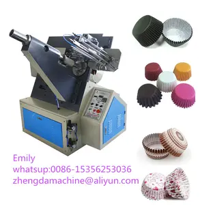 Small bakery paper cake tray box making machine/paper cup folding forming machine