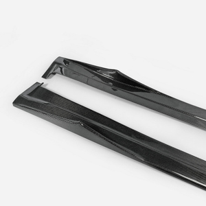 สำหรับ Hyundai Genesis Sedan DH G80 K-สไตล์คาร์บอนด้านข้างกระโปรง Extension - Product Image 4