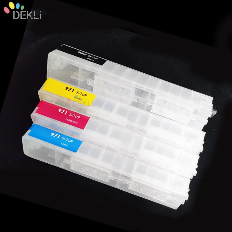 High Quality Pagewide Printer Refillable ink Cartridge for HP Pro MFP 477dw Refill ink cartridge with Permanent reset chip