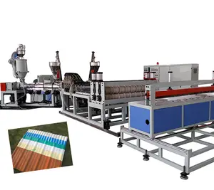 Good Quality PVC Roof Sheet Extrusion Line , PVC Wave Roofing Sheet Making Machine