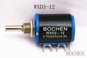 Bochen wxd3-12 draadgewonden potentiometer variabele weerstand <span class=keywords><strong>10k</strong></span> - Product Image 3