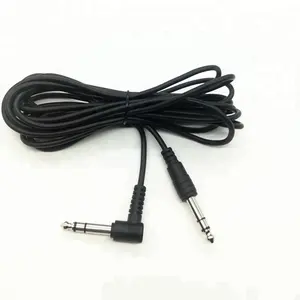 Free probe Audio kabel 1/4 "6.35mm stereo jack zu jack 6.35mm stecker rechten winkel trs stereo audio kabel