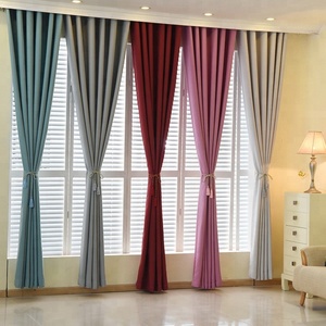 Tende Oscuranti di Alta Qualità in Lino per Interni, Pannelli Spessi per Ombreggiatura, per Caffè, Camera <span class=keywords><strong>da</strong></span> Letto, Soggiorno, Vendita all'Ingrosso - Product Image 1