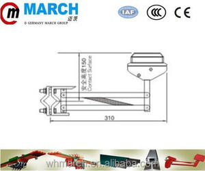Mars 200amp Grue Rail Conducteur <span class=keywords><strong>Chaussures</strong></span>, cas Assemblée Arm - Product Image 3