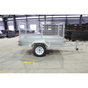 Remolque de <span class=keywords><strong>jaula</strong></span> de un solo eje de caballo normal 6x4 - Product Image 3