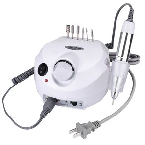 30000 TR/MIN Pro <span class=keywords><strong>Électrique</strong></span> Perceuse À Ongles Fichier 6 Bits Machine <span class=keywords><strong>Manucure</strong></span> <span class=keywords><strong>Pédicure</strong></span> <span class=keywords><strong>Kit</strong></span> Blanc - Product Image 1