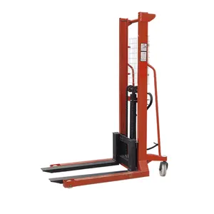 Bán Trực Tiếp Nhà Máy Pallet Nâng Lên Stacker Thủy Lực Tay Stacker Ngã Ba Lift