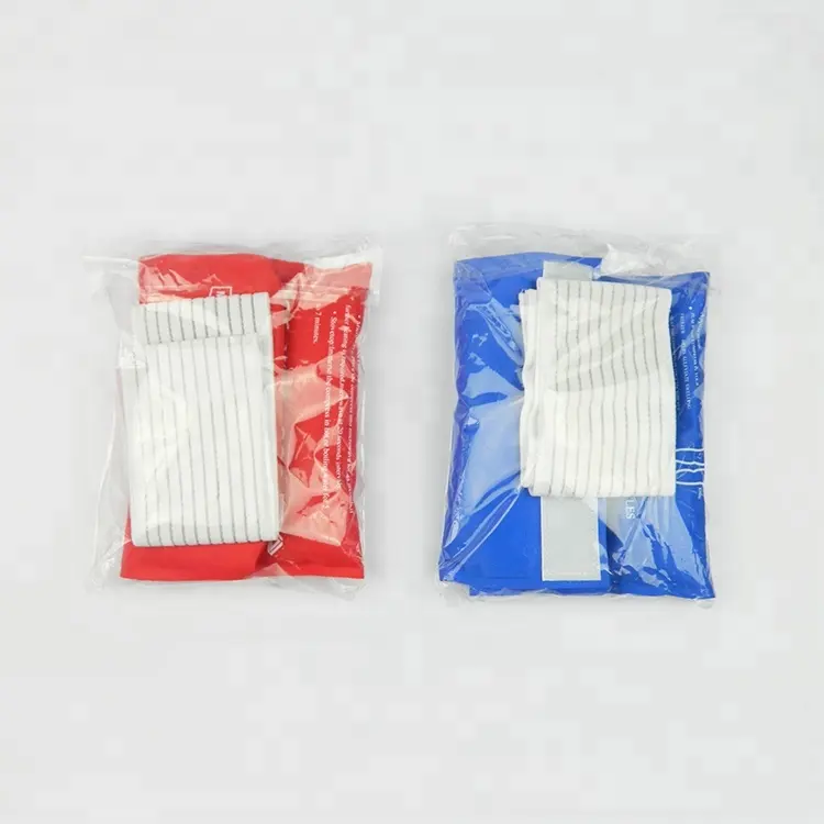 Nouveau Gel Cool et matériau PE enveloppant Gel sac de glace Pad Gel chaud ou froid Pack de Gel froid