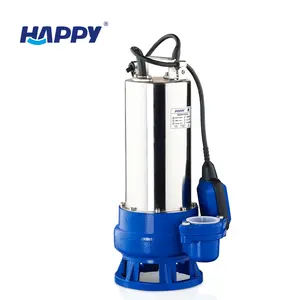 快乐品牌 1.5hp 220 伏 380 伏污水潜水泵制造商印度