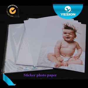 Yesion autoadhesivo premium rc high glossy inkjet photo paper for imprimible label, <span class=keywords><strong>Libro</strong></span> raspado, Photo salida, Photo album - Product Image 2