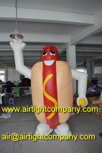 <span class=keywords><strong>3</strong></span> metri di ottimo venduto gonfiabili hotdog ballooons, salsiccia gonfiabile per le promozioni - Product Image 5