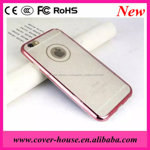 Caliente la venta en alibaba bling bling electropating tpu caja <span class=keywords><strong>del</strong></span> <span class=keywords><strong>teléfono</strong></span> celular para <span class=keywords><strong>el</strong></span> iphone 6 6 s <span class=keywords><strong>brillo</strong></span> - Product Image 1