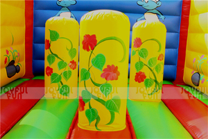 Joyeux <span class=keywords><strong>Plaisir</strong></span> Heureux Rebond <span class=keywords><strong>Maison</strong></span> Gonflable Saut Videur Château pour Vente - Product Image 6