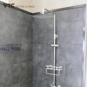 Campione gratuito produttori di pannelli a parete in pvc rivestimento UV finitura grafica Design pannello da parete per interni di alta qualità <span class=keywords><strong>piastrelle</strong></span> per <span class=keywords><strong>bagno</strong></span> Kitc - Product Image 1
