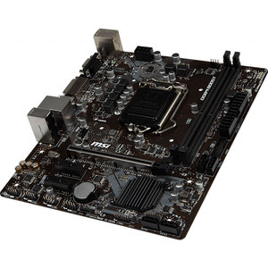 MSI Motherboard Gaming bekas Intel H310M PRO VD PLUS, dengan soket memori 32GB <span class=keywords><strong>DDR4</strong></span> LGA1151 SATA mATX Motherboard - Product Image 3