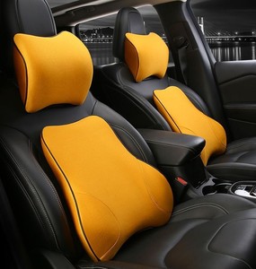 Electric Car Seat <strong>Headrest</strong> <strong>Pillow</strong> and Car Lumbar Support <strong>Pillow</strong> Carseat Foamy Cushions - Product Image 6