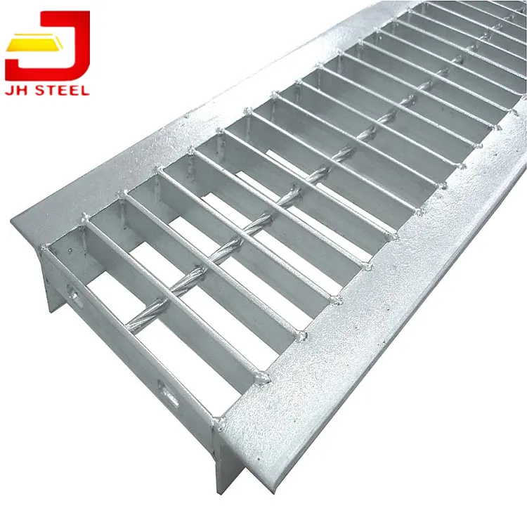 Hot Dip Galvanized Trench Plate Grating Ditch Cover For Walkway Stainless Steel Sink Grids