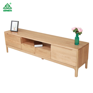 Simple Modern Nordic Hotel Oak Wood Led <strong>TV</strong> <strong>Unit</strong> Stand Cabinet <strong>Designs</strong> - Product Image 1