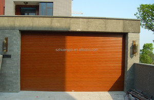 Portes extérieures d'hôtel modernes Emperor Fine EF <span class=keywords><strong>Porte</strong></span> à enroulement Volet roulant automatique Télécommande Grain de bois Ignifuge Autre - Product Image 3