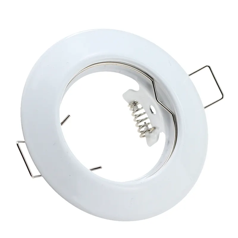 לבן צבע LED Downlight דיור GU10 MR16 שקוע תקרת Downlight מסגרת מחזיקי